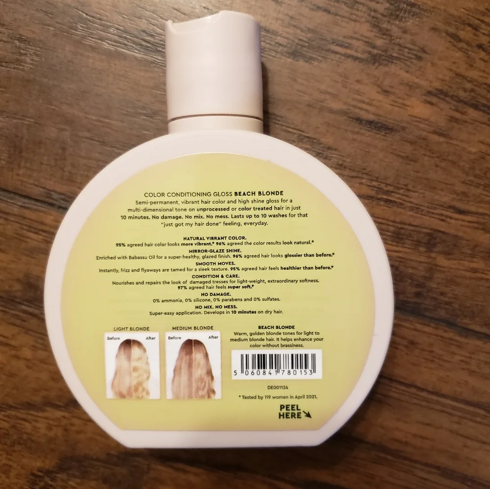 GLAZE Super Color Conditioning Gloss  Beach Blonde
